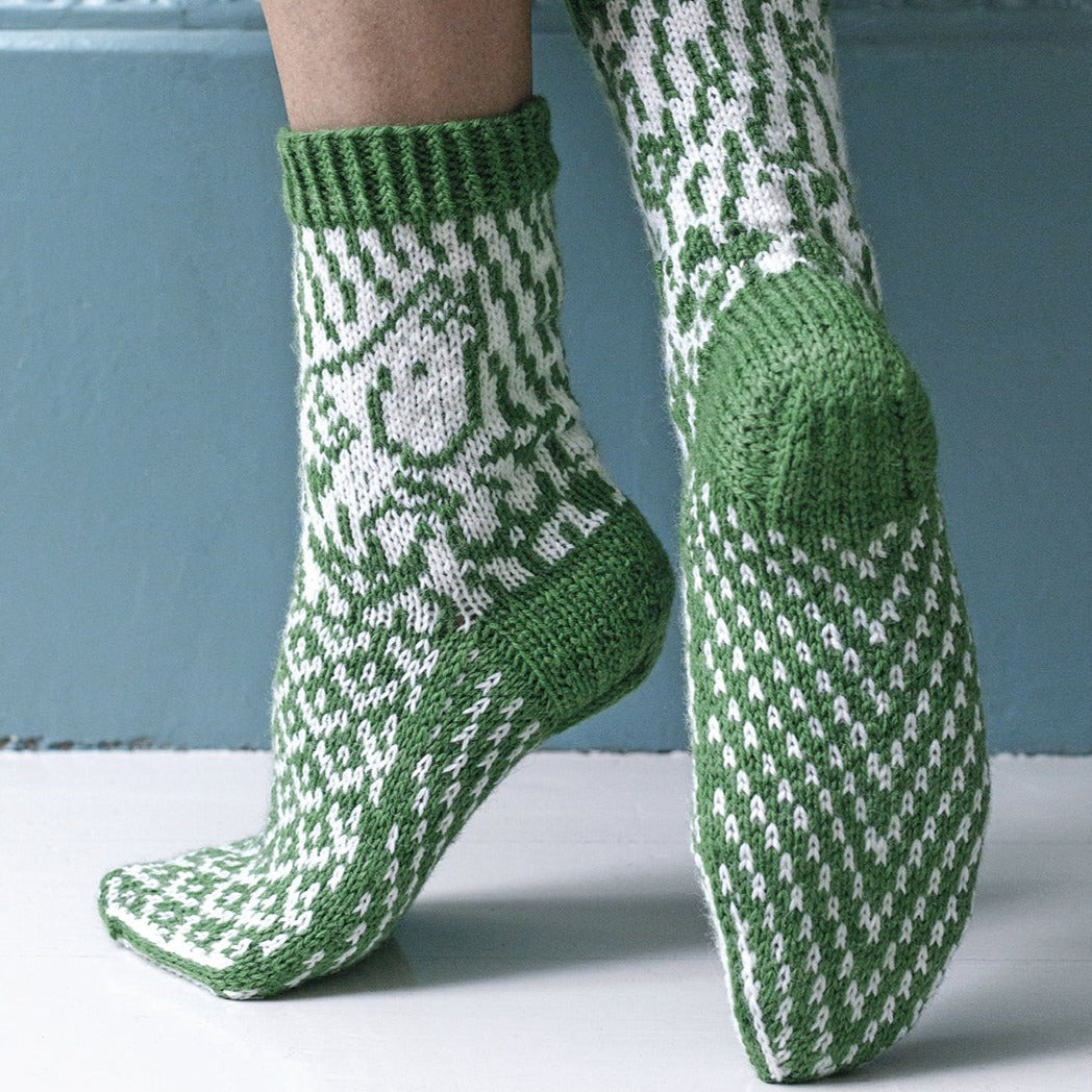 Knitted Moomin Socks Pattern Book