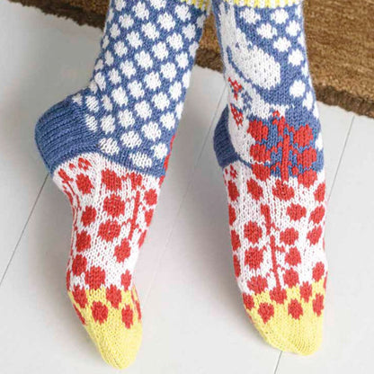 Knitted Moomin Socks Pattern Book