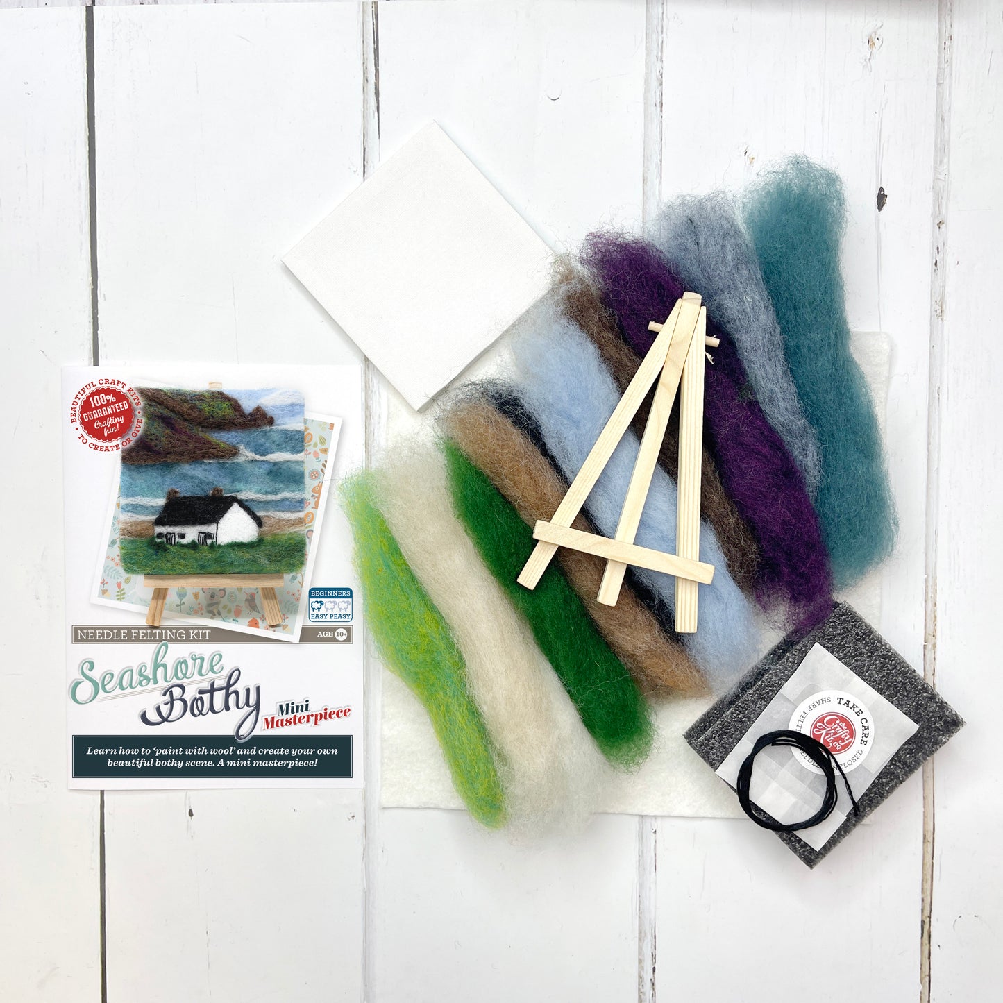 CKC Crafty Cottages Needle Felting Bundle