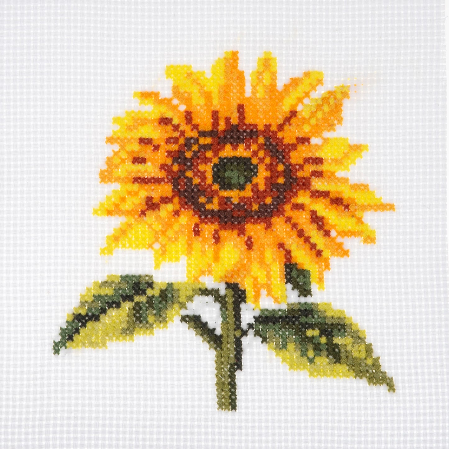 Trimits Stitch your Own Sunflower Printed Cross Stitch Craft Kit