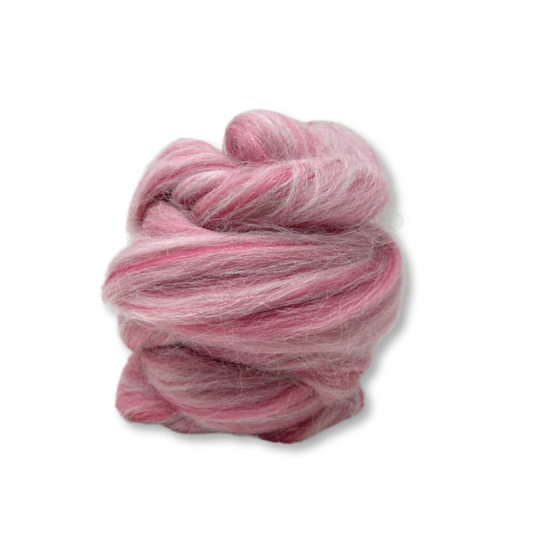 Felting Wool - Alpaca Pink