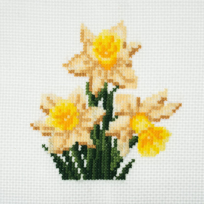 Trimits Stitch your Own Daffodils Cross Stitch Craft Kit