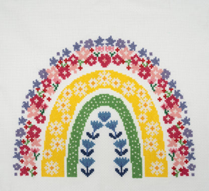 Trimits Rainbow Cross Stitch Craft Kit