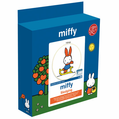 Miffy - Miffy Sledging Embroidery Kit