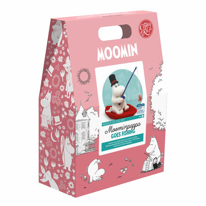 Moomin - Moominpappa Goes Fishing Needle Felting Kit