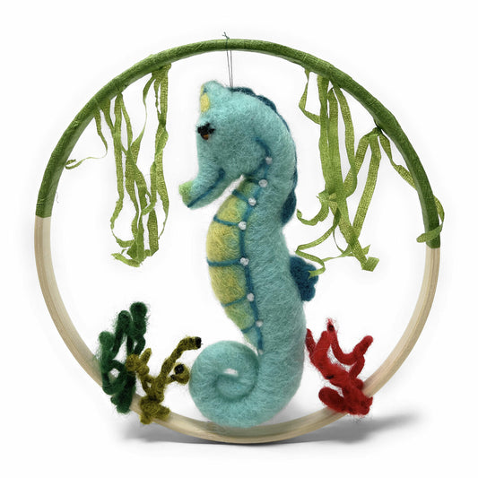 Sea Horse Needle Felting Kit