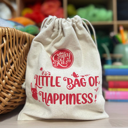 The Crafty Kit Company 'Bag of Happiness' Drawstring Bag