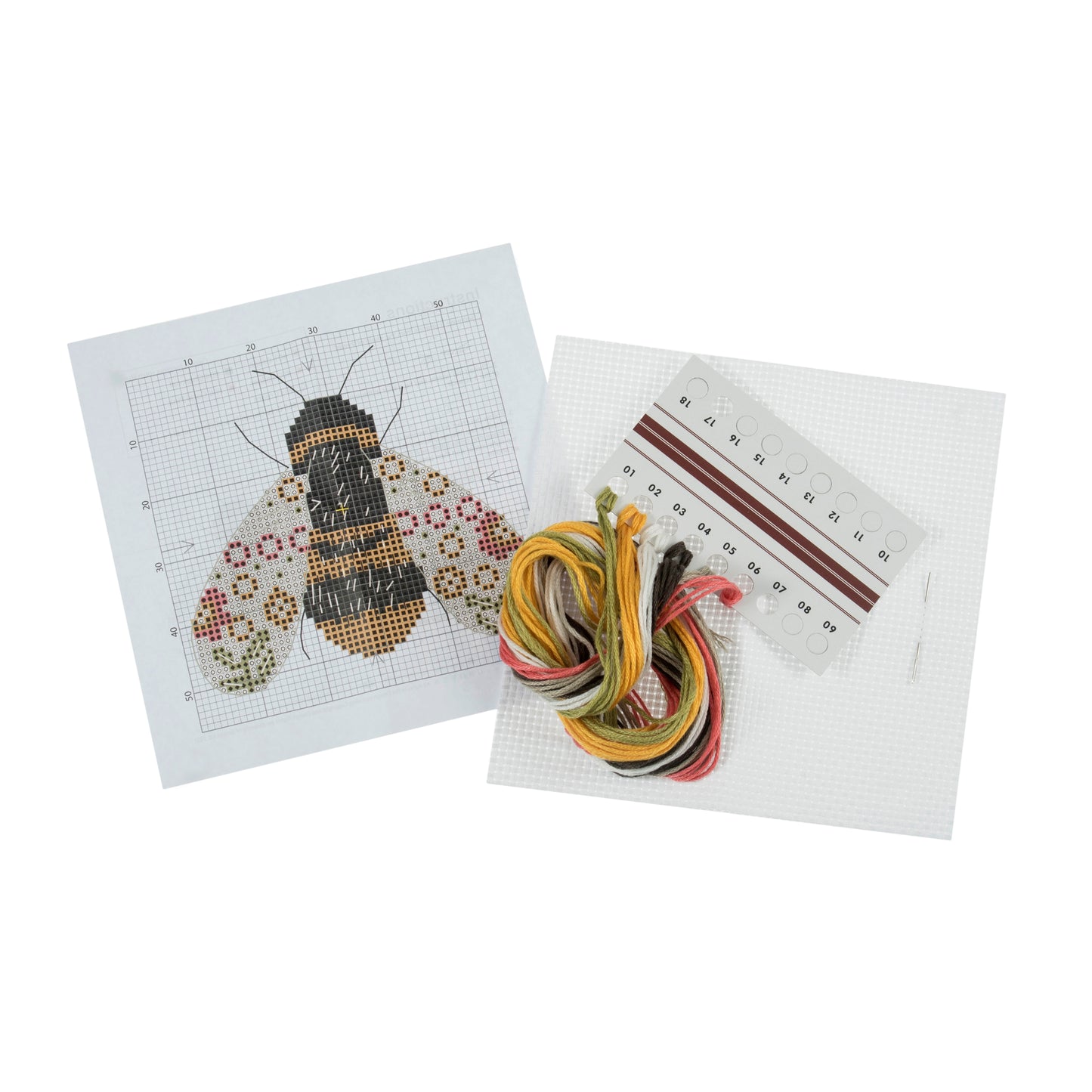 Trimits Stitch your Own Bee Cross Stitch Craft Kit