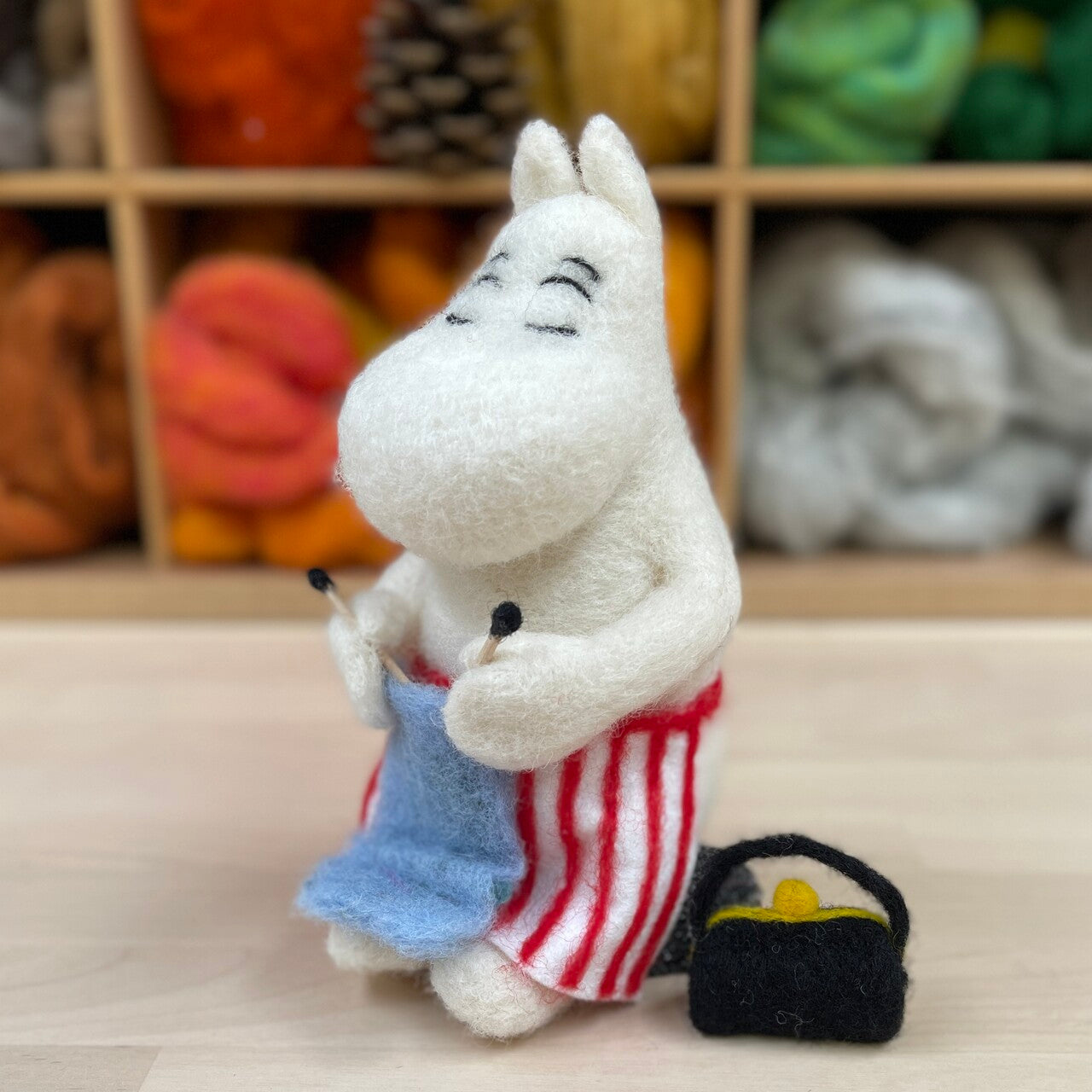 Moomin - Moominmamma Knitting Needle Felting Craft Kit