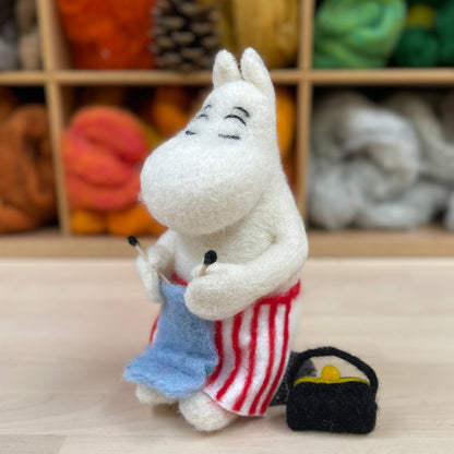 Moomin - Moominmamma Knitting Needle Felting Craft Kit