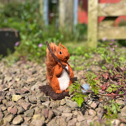 Beatrix Potter - Squirrel Nutkin Needle Felting Craft Kit