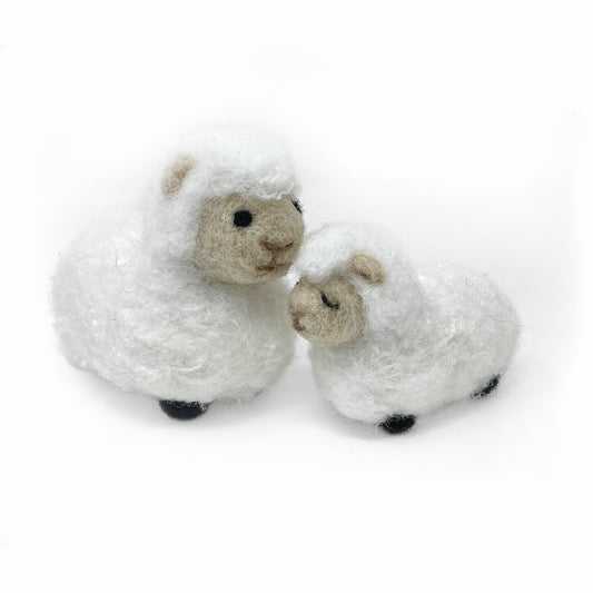 Sheep Family Needle Felting Kit