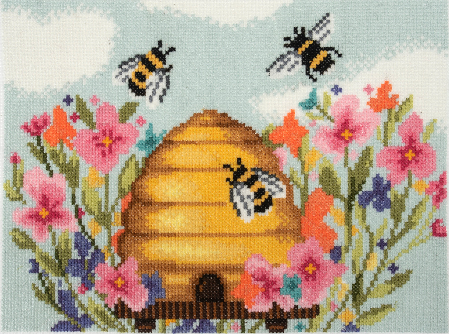 Trimits Modern Bee Cross Stitch Craft Kit