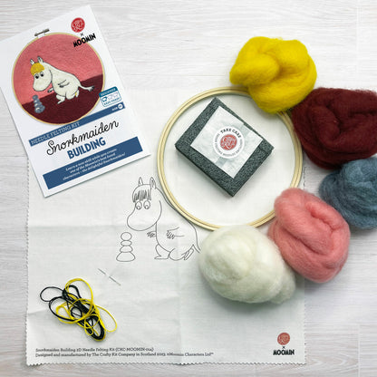 Moomin - Snorkmaiden Building Needle Felting Kit