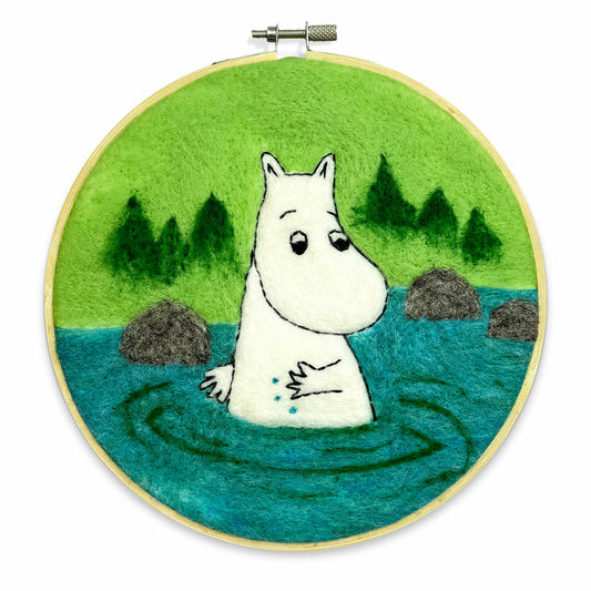 Moomin - Moomintroll Dipping Needle Felting Kit