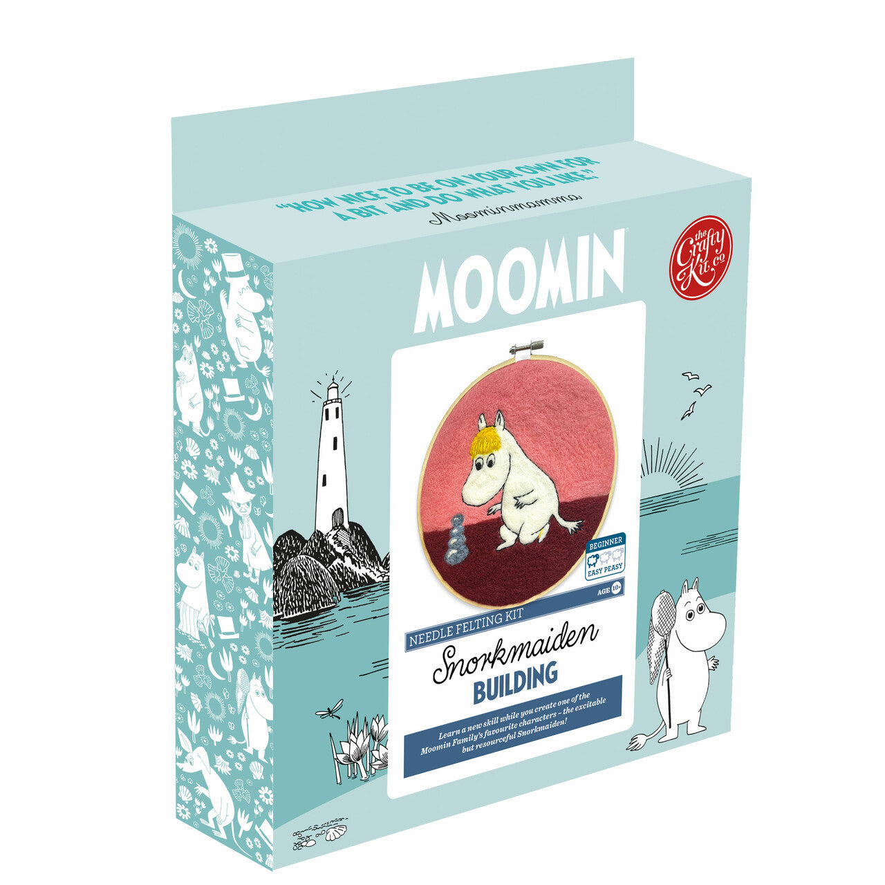 Moomin - Snorkmaiden Building Needle Felting Kit