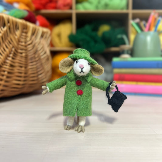 Little Mouse in a Green Jacket