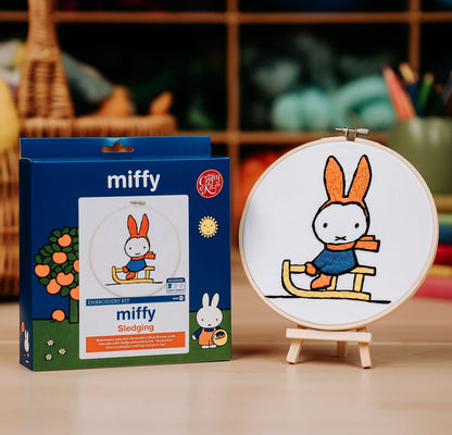 Miffy - Miffy Sledging Embroidery Kit