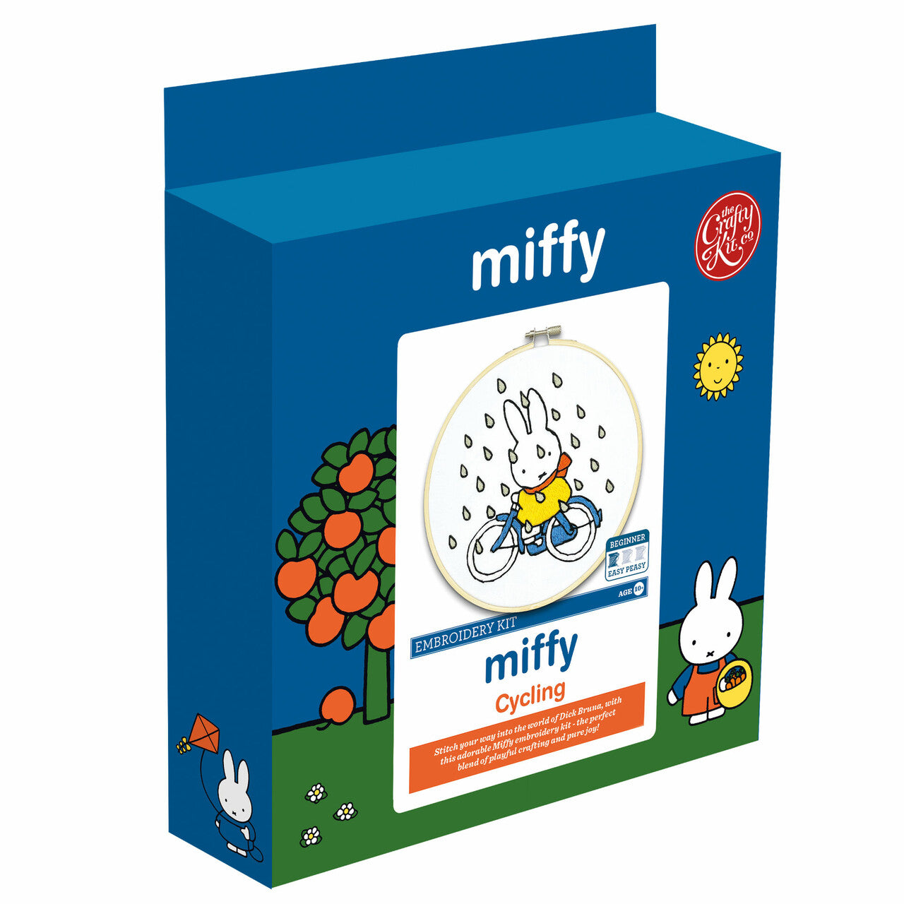 Miffy - Miffy Cycling Embroidery Kit