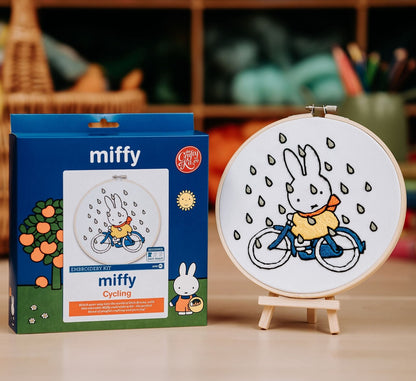 Miffy - Miffy Cycling Embroidery Kit