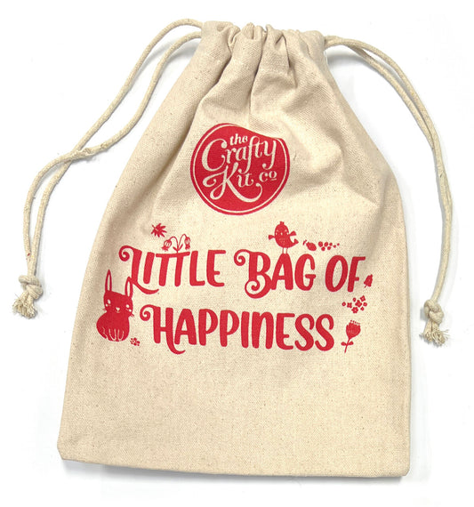 The Crafty Kit Company 'Bag of Happiness' Drawstring Bag