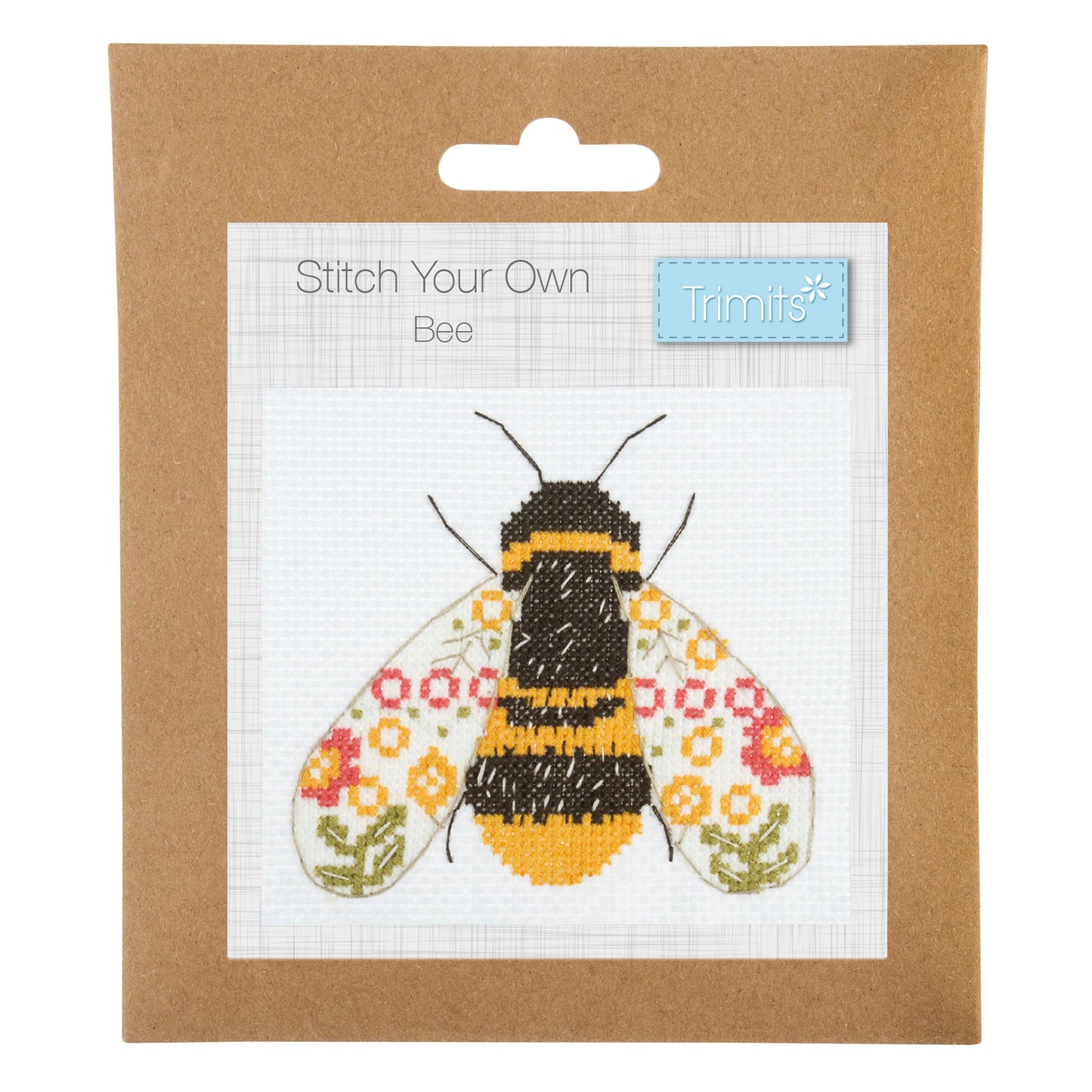 Trimits Stitch your Own Bee Cross Stitch Craft Kit