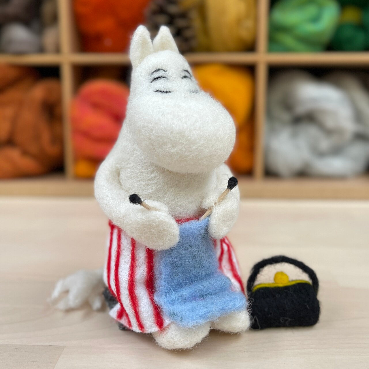 Moomin - Moominmamma Knitting Needle Felting Craft Kit