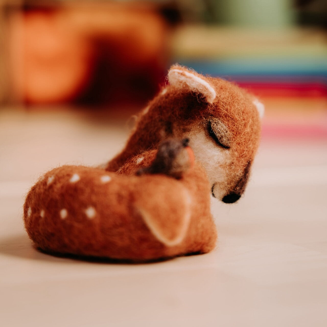 Sleepy Fawn Needle Felting Craft Kit