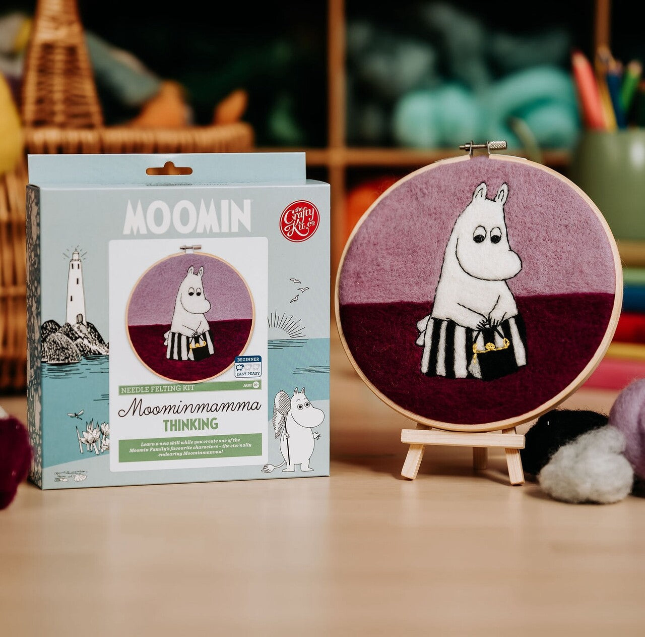 Moomin - Moominmamma Thinking Needle Felting Kit