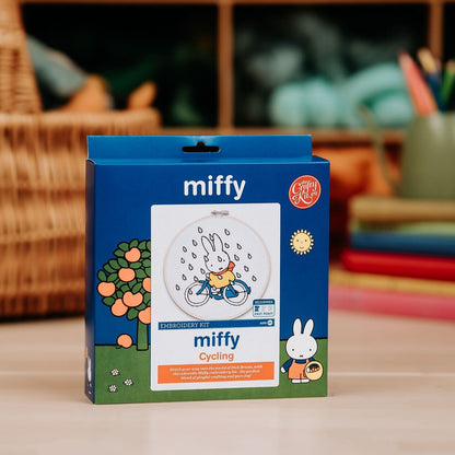 Miffy - Miffy Cycling Embroidery Kit