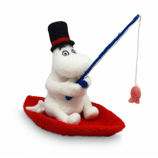 Moomin - Moominpappa Goes Fishing Needle Felting Kit