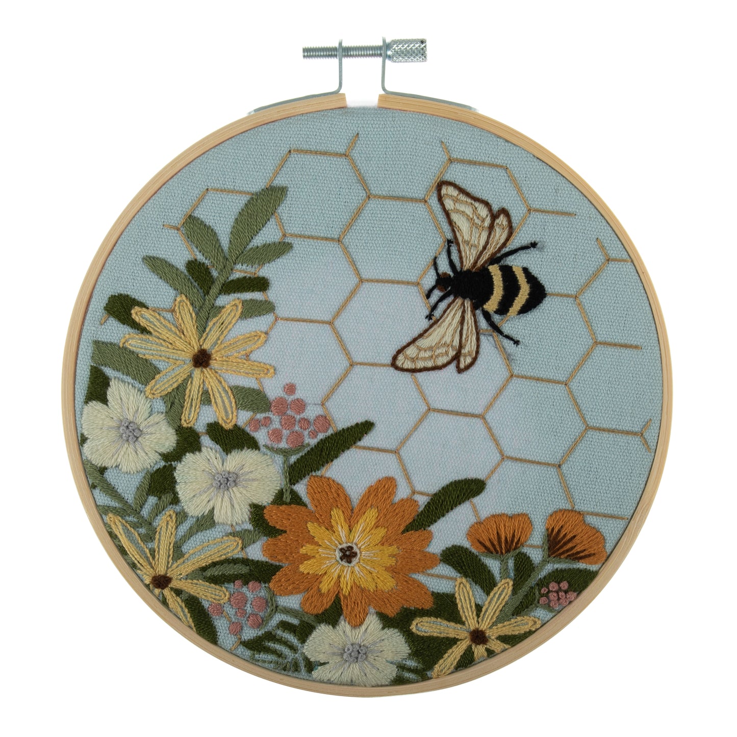 Trimits Bee Embroidery Hoop Craft Kit