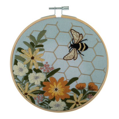 Trimits Bee Embroidery Hoop Craft Kit