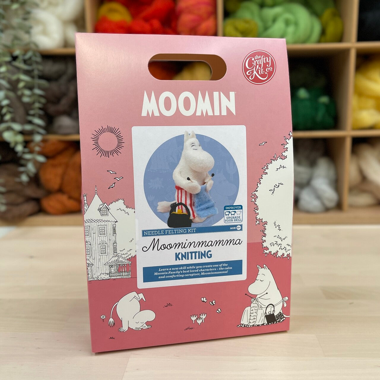 Moomin - Moominmamma Knitting Needle Felting Craft Kit