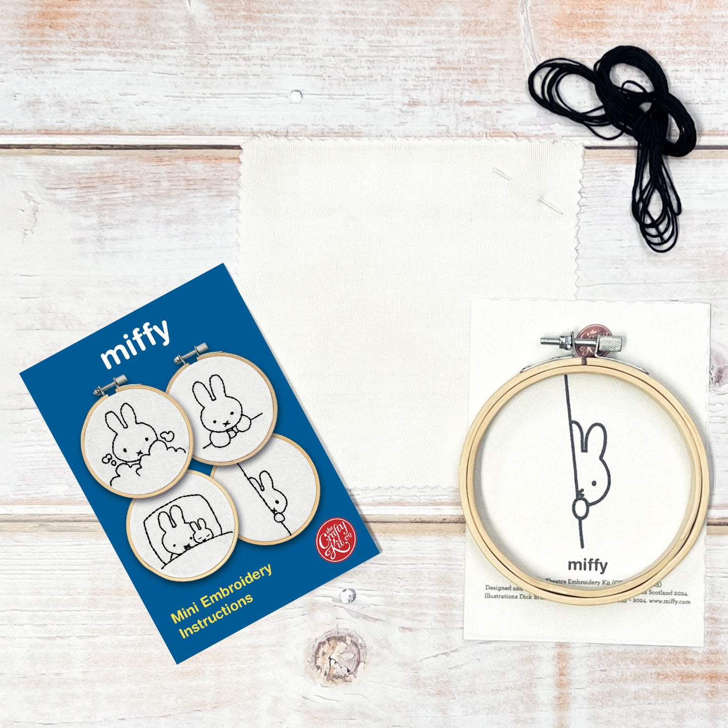 Mini Miffy Embroidery Bundle