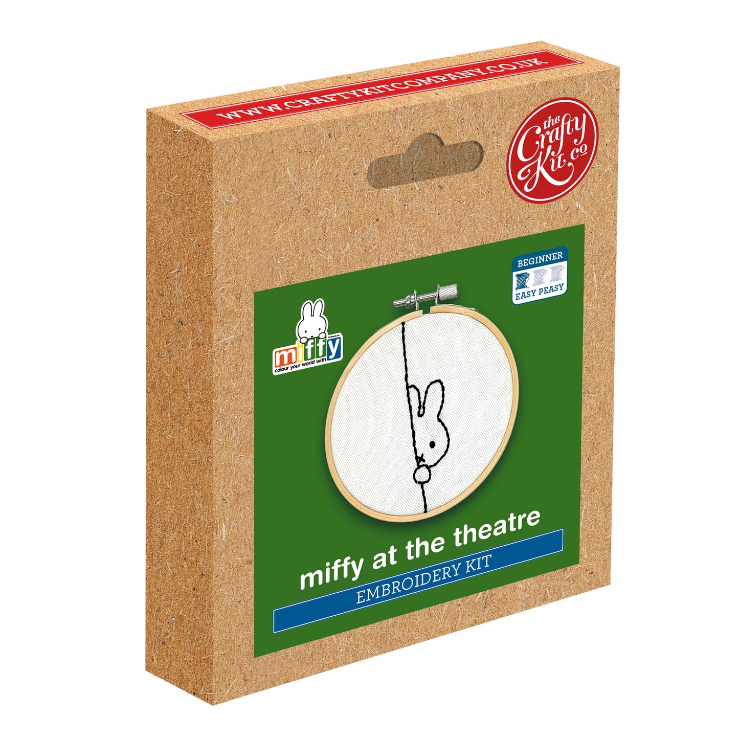 Miffy at the Theatre Mini Embroidery Kit