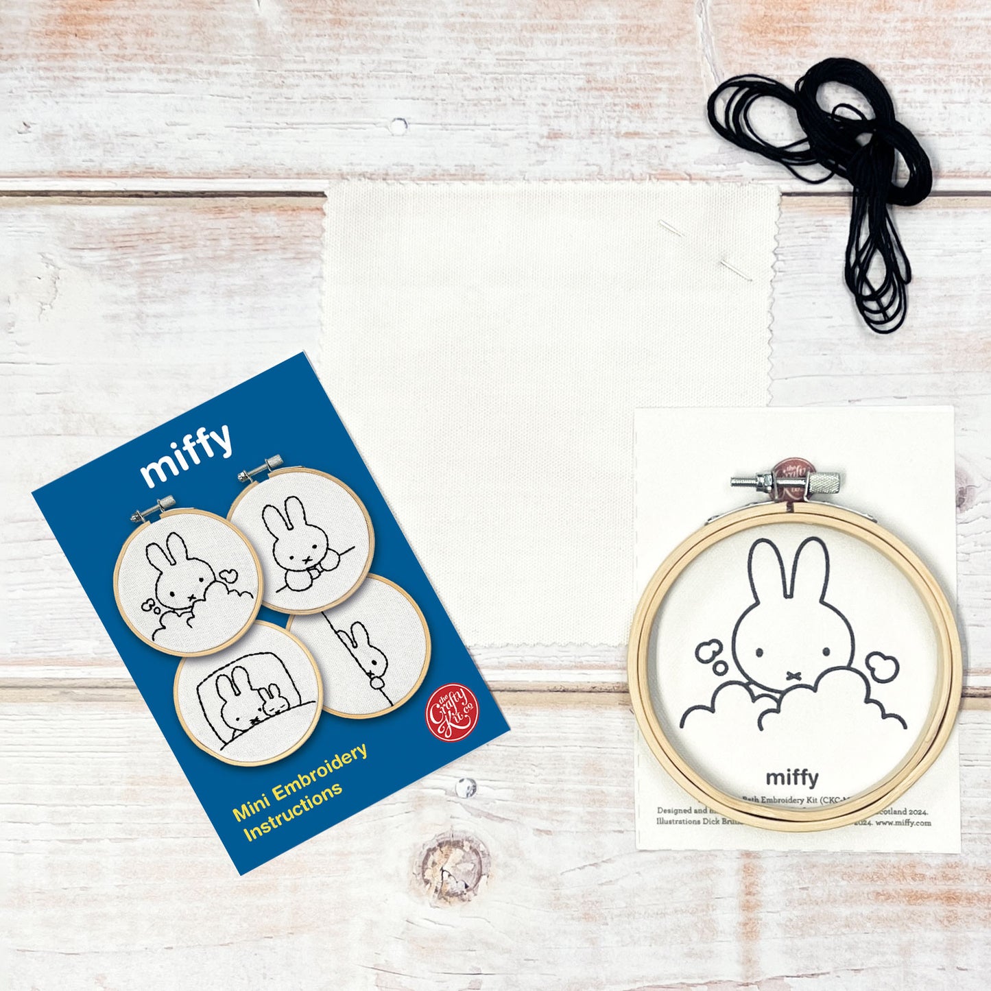 Mini Miffy Embroidery Bundle