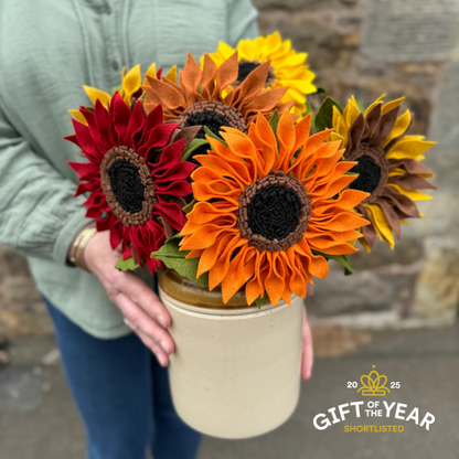 Van Gogh's Felt Sunflowers Pack