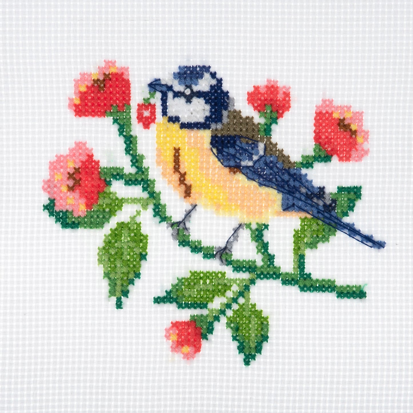 Trimits Stitch your Own Blue Tit Cross Stitch Craft Kit