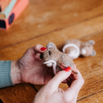 Sleepy Mice Needle Felting Craft Kit