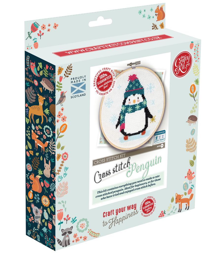 Penguin  Cross Stitch Kit