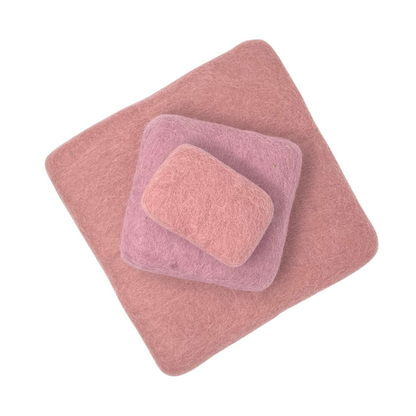 Eco-friendly Felting Mats - ROSE - in 3 sizes