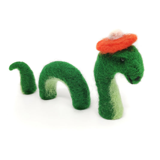 The Crafty Kit Company Loch Ness Monster Needle Felting Kit