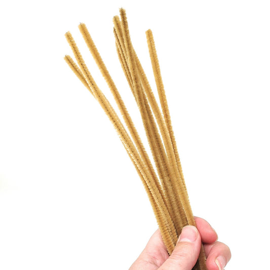 Pipe Cleaners - Light Brown (pack of 10)